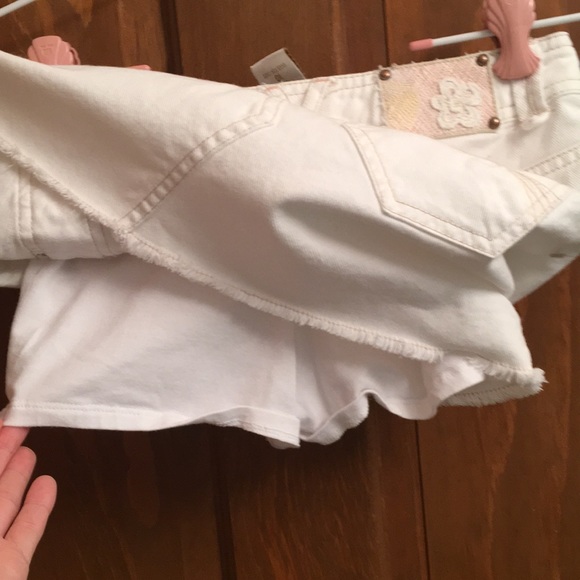Limited Too white jean skirt - Picture 4 of 6